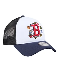 New Era Big Boys and Girls White