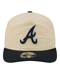 New Era Men's Cream, Navy Atlanta Braves Everyday 19TWENTY Adjustable Hat