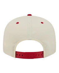 New Era Men's Cream St. Louis Cardinals Oversized Slogan 9FIFTY Snapback Hat