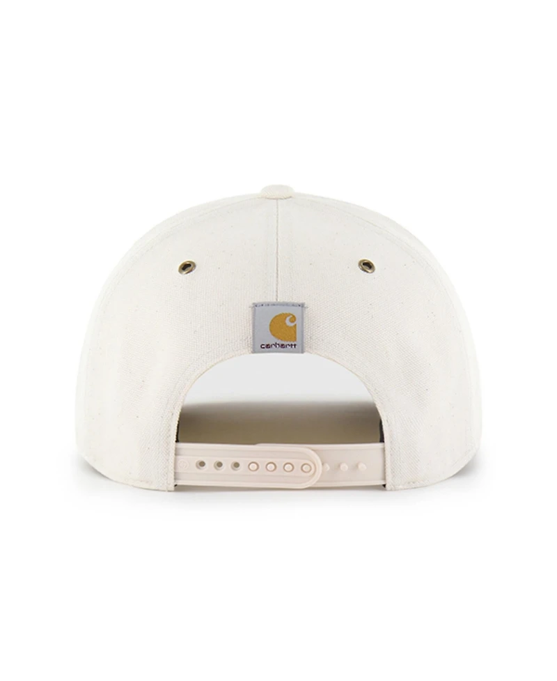 Carhartt X '47 Men's Natural, Brown New York Yankees Undyed Relaxed Hitch Adjustable Hat