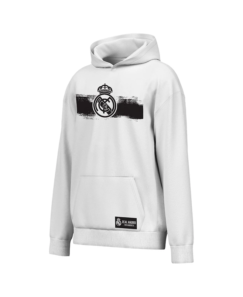 Outerstuff Men's White Real Madrid Chant Hoodie