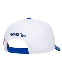 Mitchell & Ness Men's and Women's White, Royal New York Mets Xl Script Pro Crown Adjustable Hat