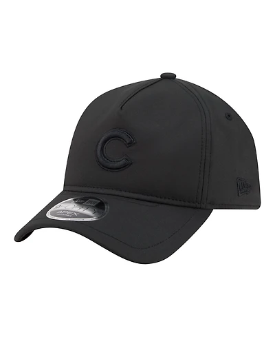 New Era Men's Black Chicago Cubs Injection Apex 9FORTY Adjustable Hat