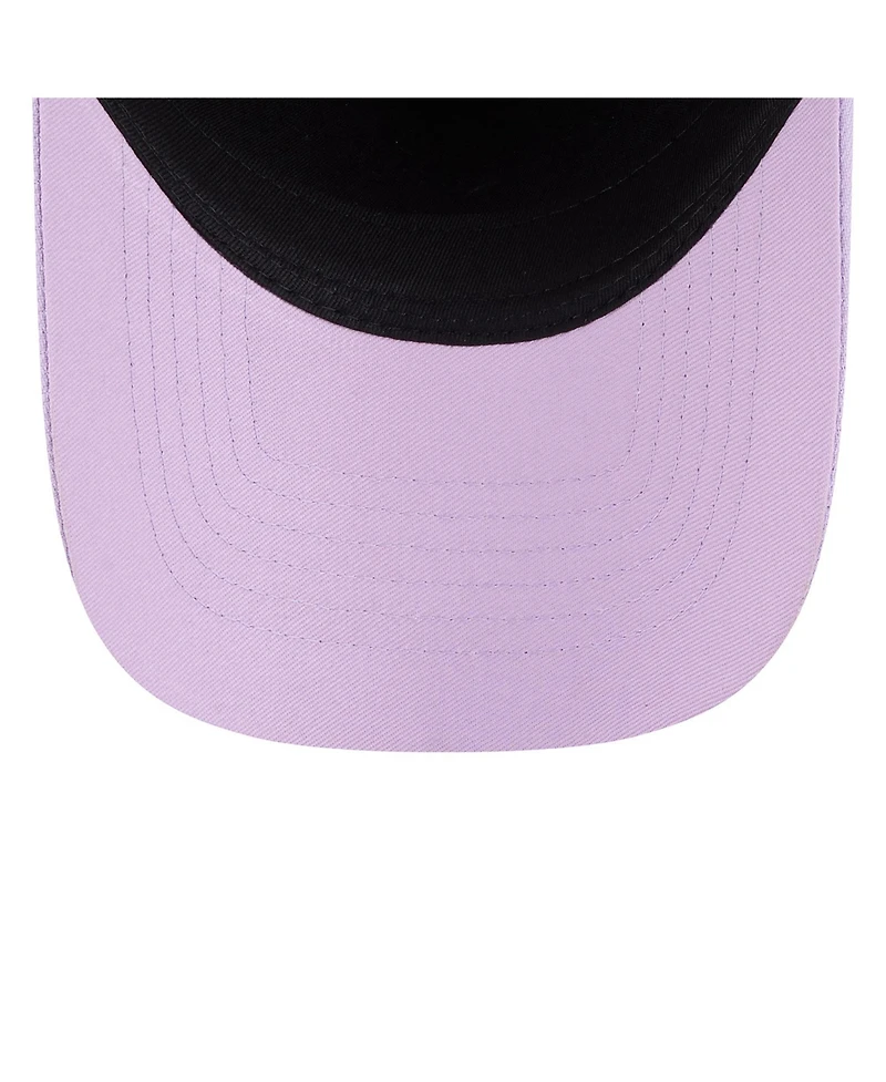 New Era Men's and Women's Eclipse Black, Violet Golden State Valkyries Wnba Tip-Off 2026 Metal Badge A-Frame 9FORTY Adjustable Hat