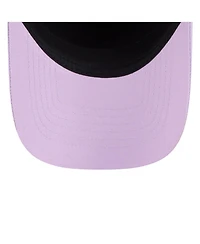 New Era Men's and Women's Eclipse Black, Violet Golden State Valkyries Wnba Tip-Off 2026 Metal Badge A-Frame 9FORTY Adjustable Hat