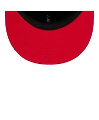 New Era Men's and Women's Navy, Red Indiana Fever Wnba Tip-Off 2026 Metal Badge A-Frame 9FIFTY Snapback Hat