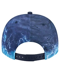 New Era Men's Light Blue San Francisco Giants Deep Water Pre-Curved 9FIFTY A-Frame Snapback Hat