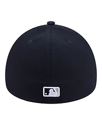 New Era Men's Navy York Yankees A-Frame 59FORTY Fitted Hat