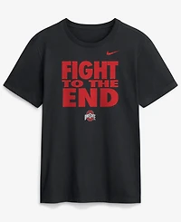 Nike Men's Black Ohio State Buckeyes 2026 Sideline Dri-fit Slogan T-Shirt