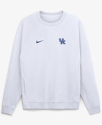 Nike Men's White Kentucky Wildcats Premium Performance Raglan Dri-fit Sweatshirt