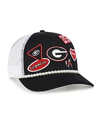 '47 Brand Men's Black, White Georgia Bulldogs Rally On Hitch Adjustable Hat
