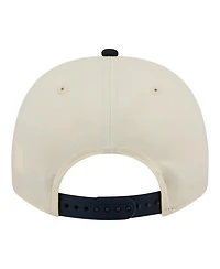 New Era Men's Cream Houston Astros Throwback Tri-Hit A-Frame 9FIFTY Adjustable Hat