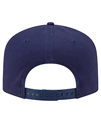 New Era Men's Navy Milwaukee Brewers Stacked 19TWENTY Adjustable Hat
