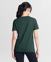 Nike Women's Green Michigan State Spartans Script Mantra Logo T-Shirt