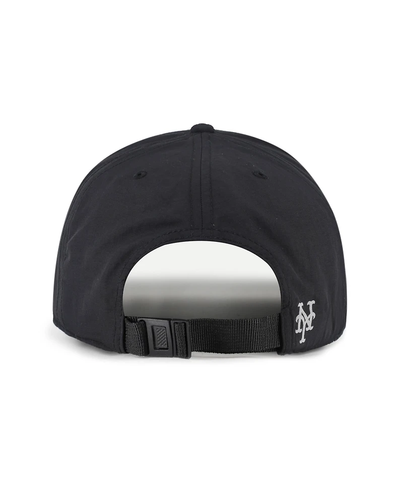 '47 Brand Men's Black New York Mets Quiet Outdoors Hitch Adjustable Hat