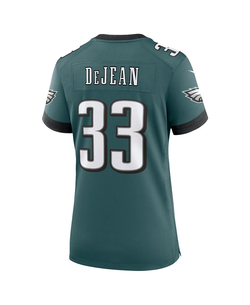 Nike Women's Cooper DeJean Midnight Green Philadelphia Eagles Team Game Jersey