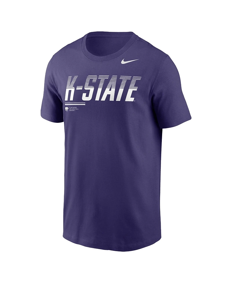 Nike Men's Purple Kansas State Wildcats 2026 Sideline Wordmark Legend Dri-fit T-Shirt