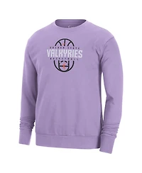 Nike Men's and Women's Violet Golden State Valkyries 2026 On-Court Practice Dri-fit Sweatshirt