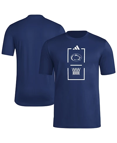 Adidas Men's Navy Penn State Nittany Lions On-Court Pregame T-Shirt