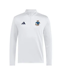 Adidas Men's White Penn State Nittany Lions 2026 Sideline Ultimate365 Woven Quarter-Zip Pullover