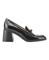 Bandolino Women's Kaynei Bow Block Heel Loafer Pumps