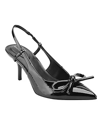 Bandolino Women's Margla Bow Pointed Toe Slingback Pumps