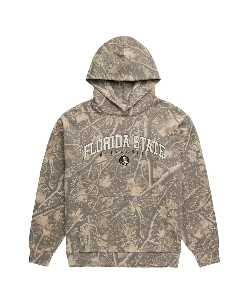 Uscape Apparel Men's Camo Florida State Seminoles Back Bay Fleece Hoodie