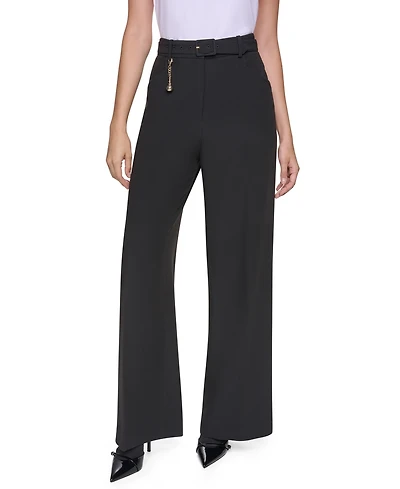 Sonia Rykiel Women's Mid-Rise Belted Straight Pants