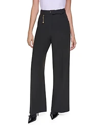 Sonia Rykiel Women's Mid-Rise Belted Straight Pants