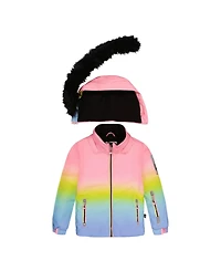 Deux par Deux Toddler Girls Two Piece Play Snowsuit