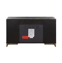 Augusta Home Goram 2 Cabinet 1 Drawer Fir Fireplace