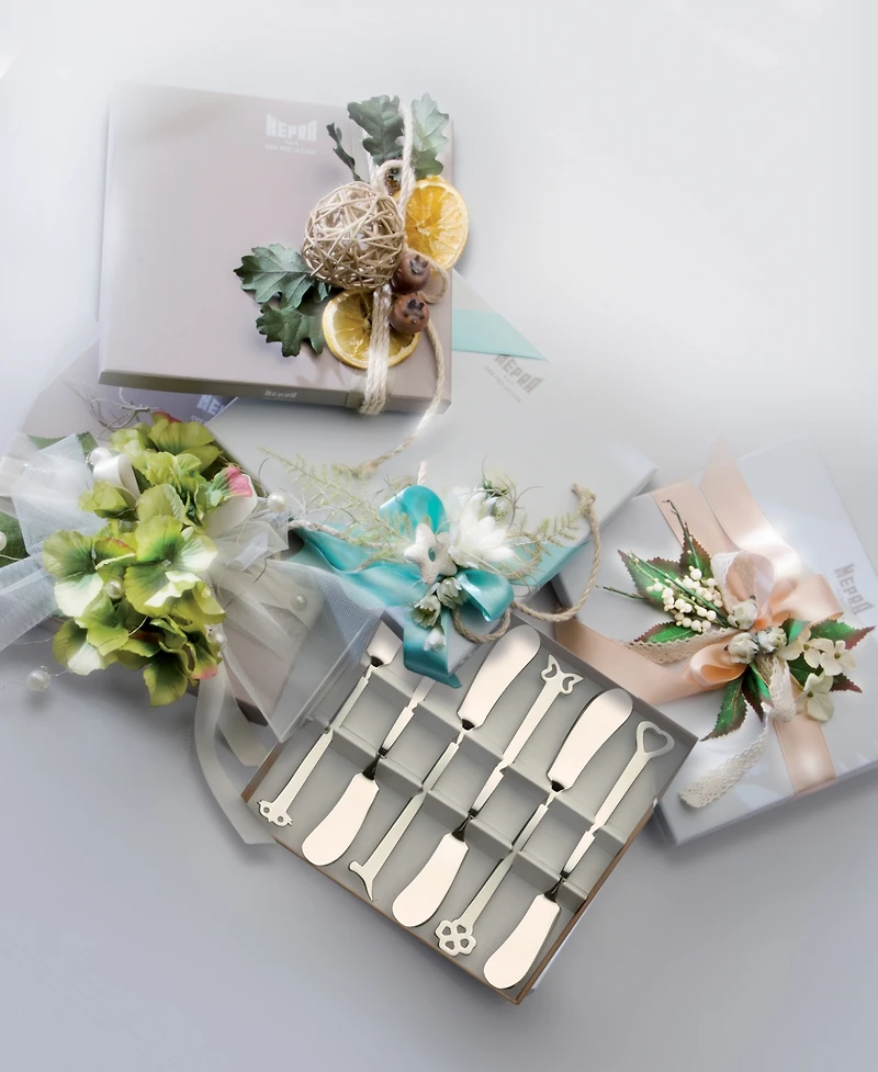 Evento Butter Spreaders Box Set, 6 Piece