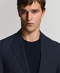 Mango Men's Pockets Slim-Fit Blazer