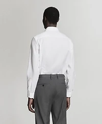 Mango Men's Cotton Slim-Fit Dress Shirt