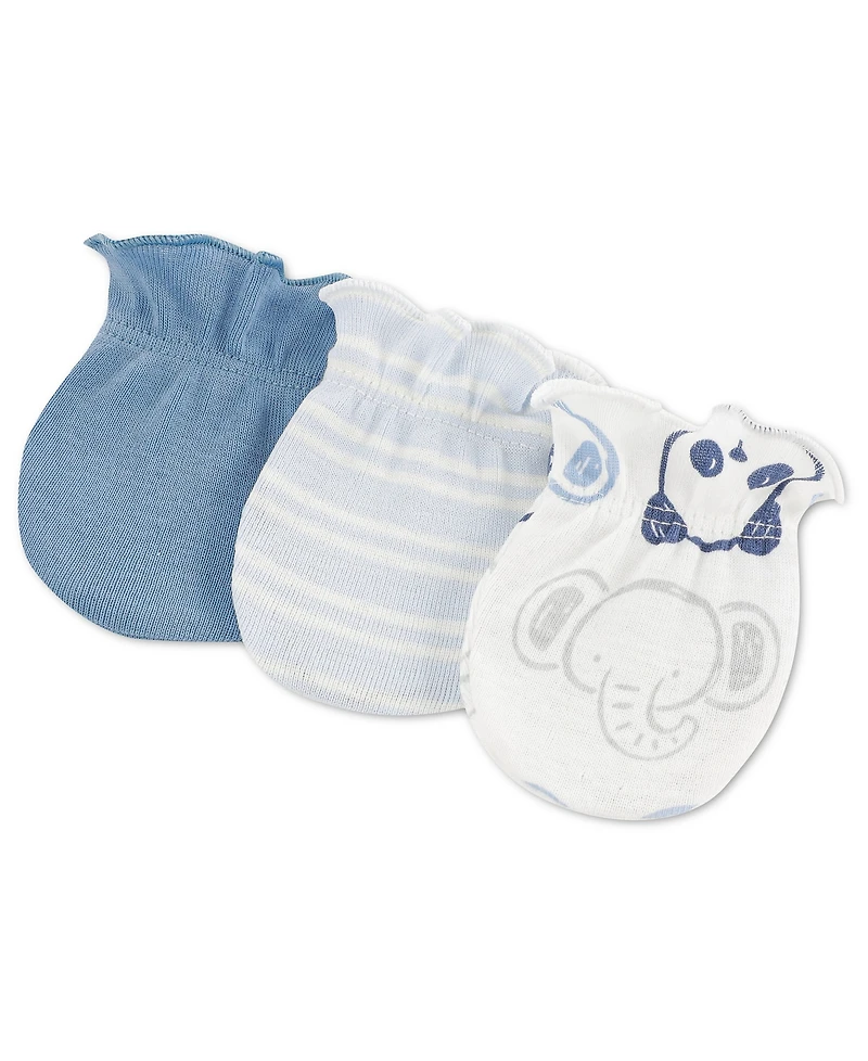 Huggies Baby Boys' Babywear Mittens, 3-Pack