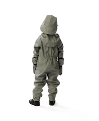 Deux par Toddler Unisex ( 2T To 5T ) Rain One Piece Sage