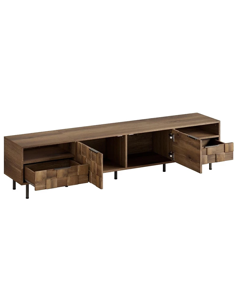 Streamdale Furniture Mid Century Tv Stand/Media Console