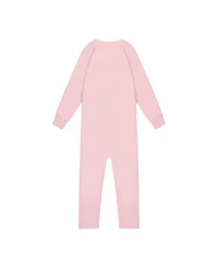 Deux par Little and Big Girl ( 6b to 14 ) One Piece Thermal Underwear Pale