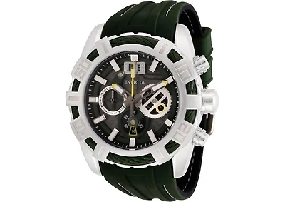 Invicta Men's 30298 Bolt Quartz Chronograph Transparent, Black Dial Watch