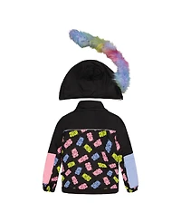 Deux par Little and Big Girl (6-14) Two Piece Play Snowsuit Gummy Bear Print