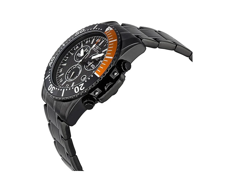 Invicta Men's 11290 Pro Diver Quartz Chronograph Black Dial Watch