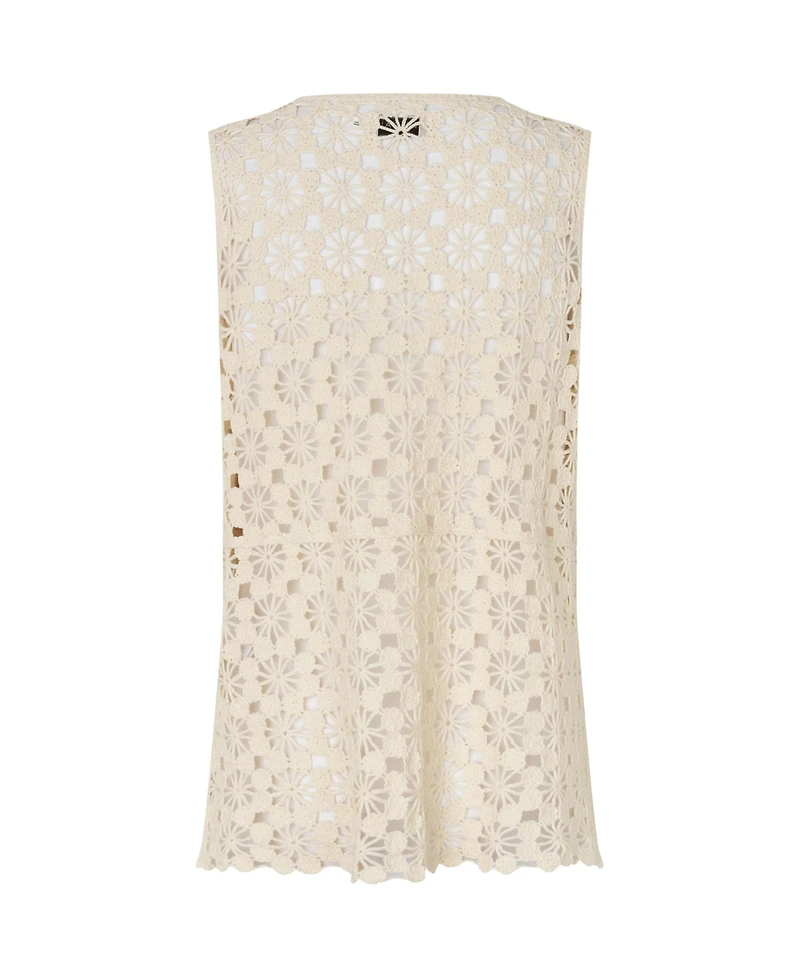 Masai Copenhagen Women's Mafanelis Floral-Crochet Tank Top