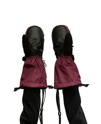 Deux par Kids&baby(2-5) Toddler Boy Teknik Winter Mittens Burgundy