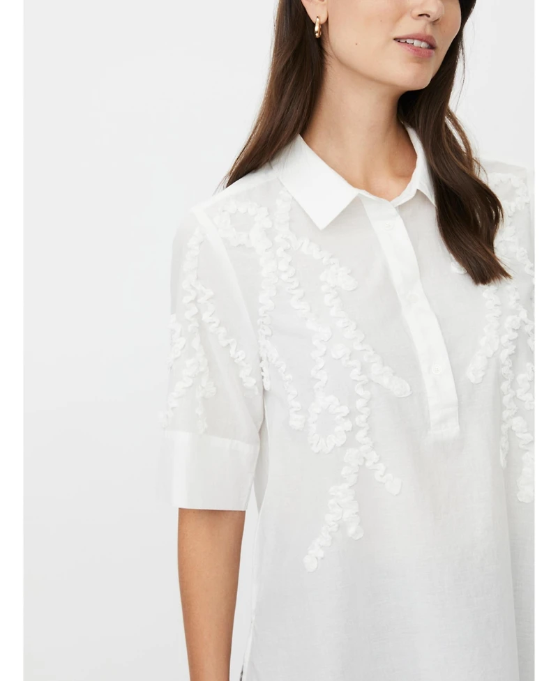Masai Copenhagen Women's MaGinovelle Embroidered Shirt