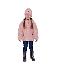 Deux par Toddler Girl(2T-5T) Reversible Mid-Season Jacket