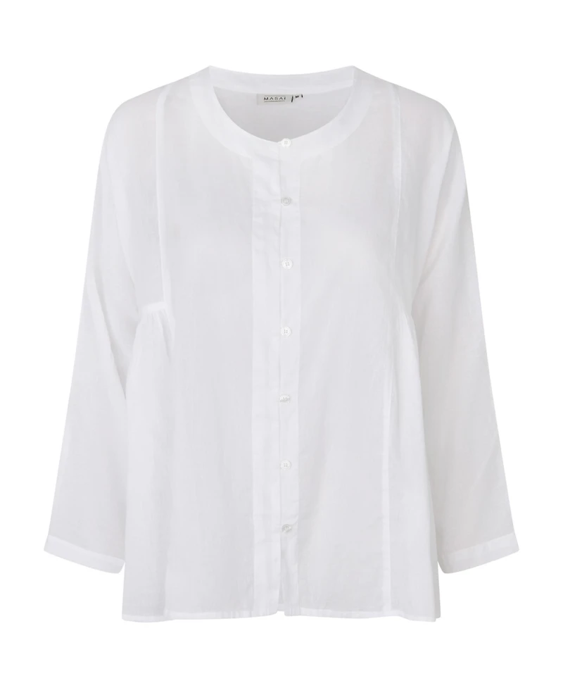 Masai Copenhagen Women's MaIanelle Round Neck Blouse