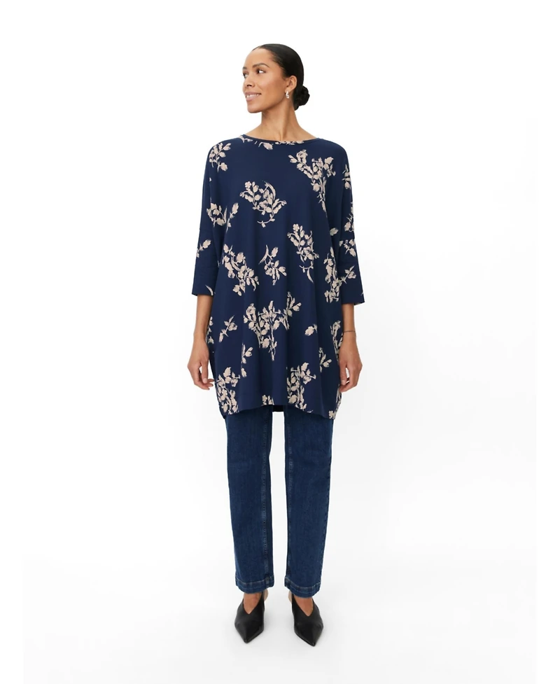 Masai Copenhagen Women's MaGabini Floral 3/4-Sleeve Tunic Top
