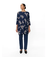 Masai Copenhagen Women's MaGabini Floral 3/4-Sleeve Tunic Top