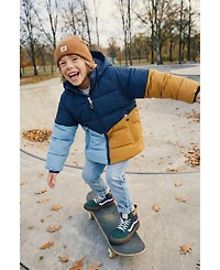 Deux par Deux Toddler Boys (2T-5T) Color-Block Winter Jacket