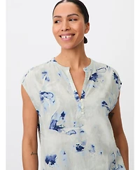 Masai Copenhagen Women's Maelphira Floral Cap Sleeve Top